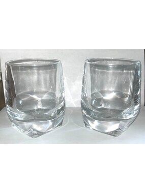 Johnnie Walker Blue Label Royal Grand Estate Crystal Snifter Glasses Set Of 2 Vt